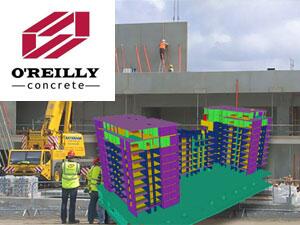 A O'Reilly utiliza o Tekla Structures em projetos pré-fabricados