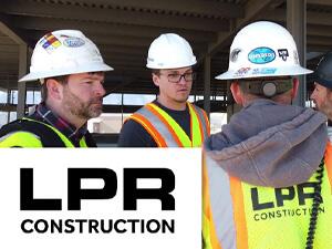 LPR Construction workers on site